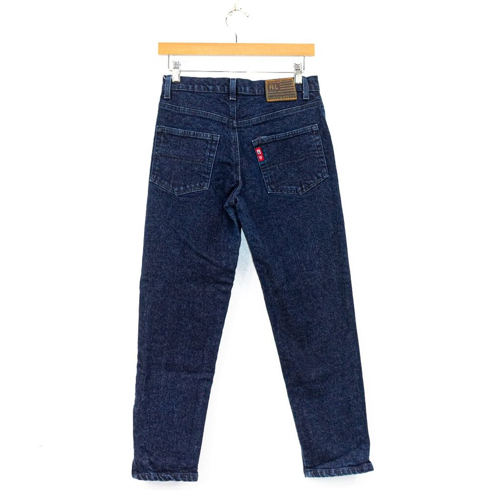 Y2K Ralph Lauren Polo Jeans Co Ankle Zip Jeans Size 4 Womens 28"